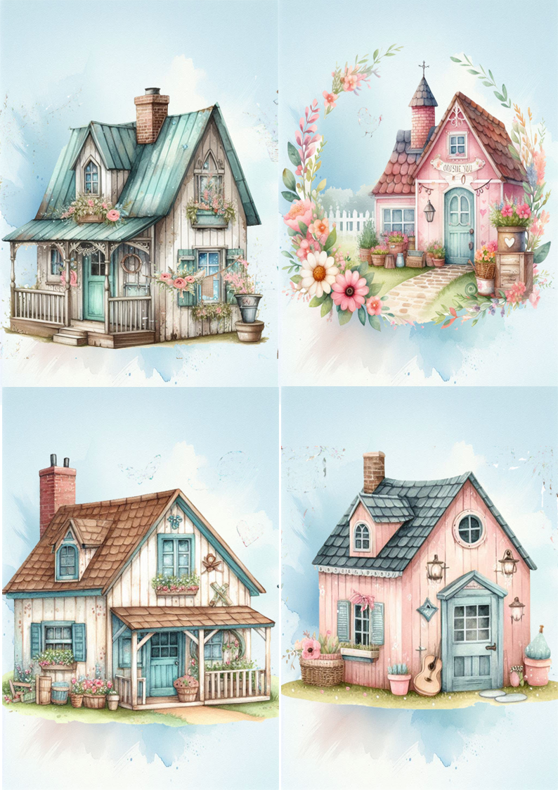 HOUSES COLLAGE